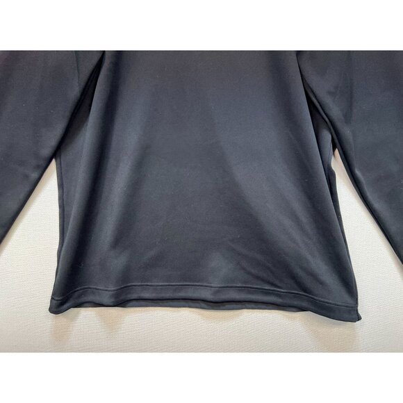 Nike Golf Dri-Fit Tour Performance Athletic Shirt Men L Black 1/4 Zip Activewear - Picture 6 of 11